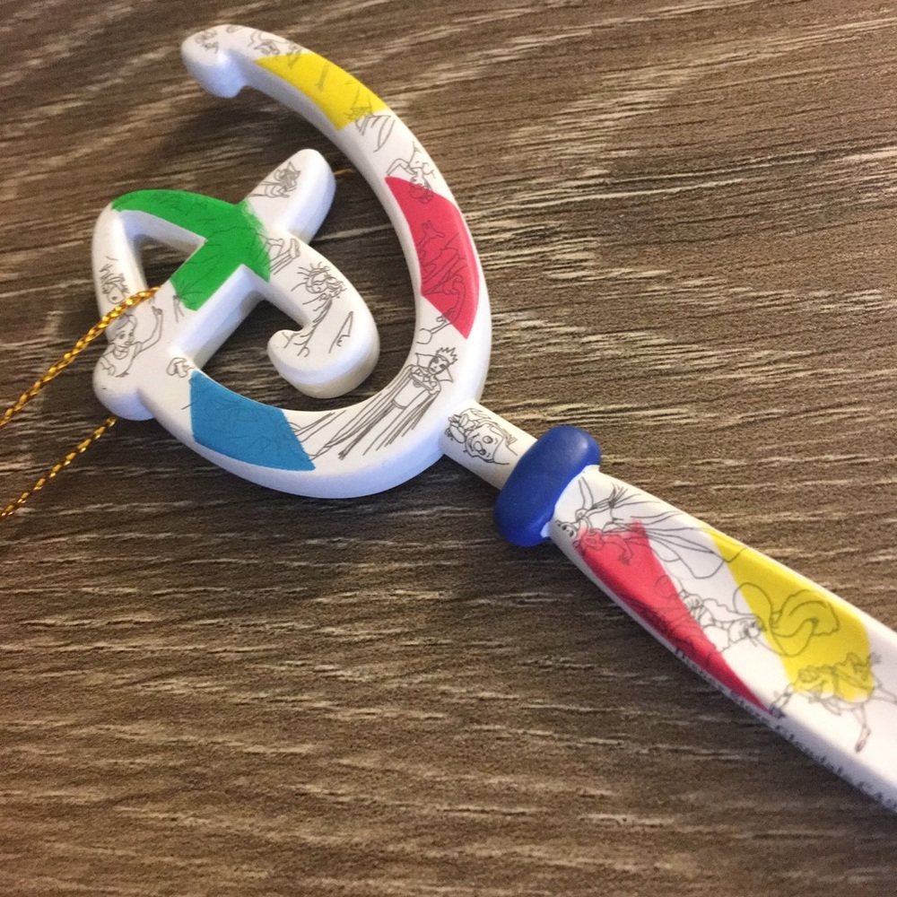 NEW Disney Ink Paint Key - Picture 3 of 3